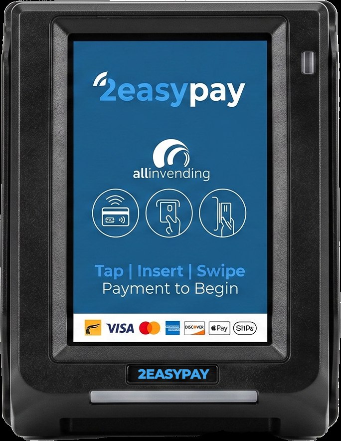 All-in Vending cashless payment reader